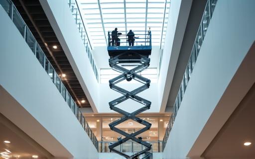 Scissor Lifts Commercial Renovation